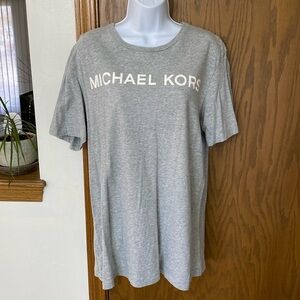 Women’s MK Michael Kors Large Gray Sleep Shirt